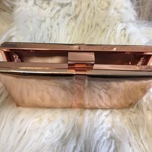 Aldo Rose Gold Clutch